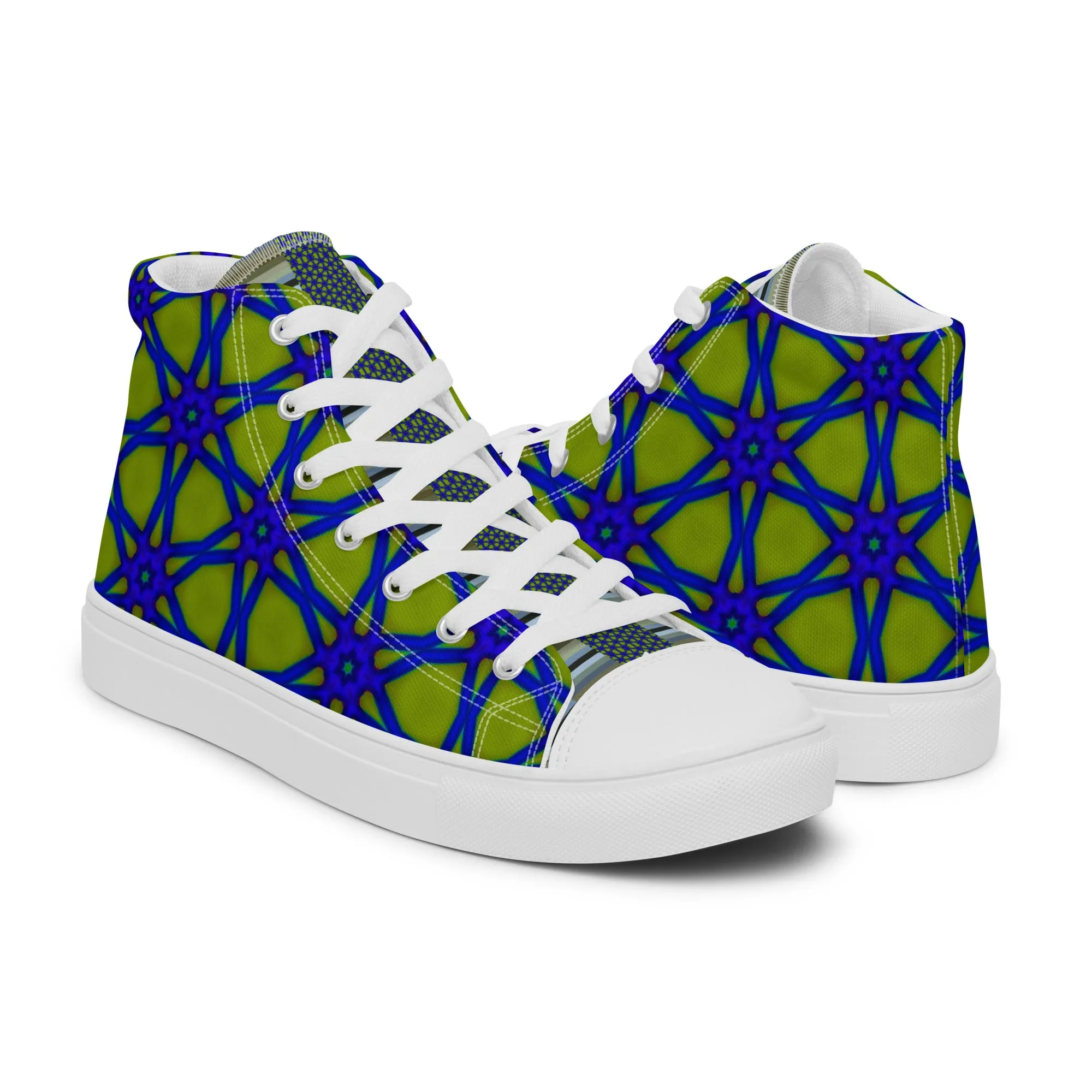 Men’s high top canvas shoes - Longhorn Beetle