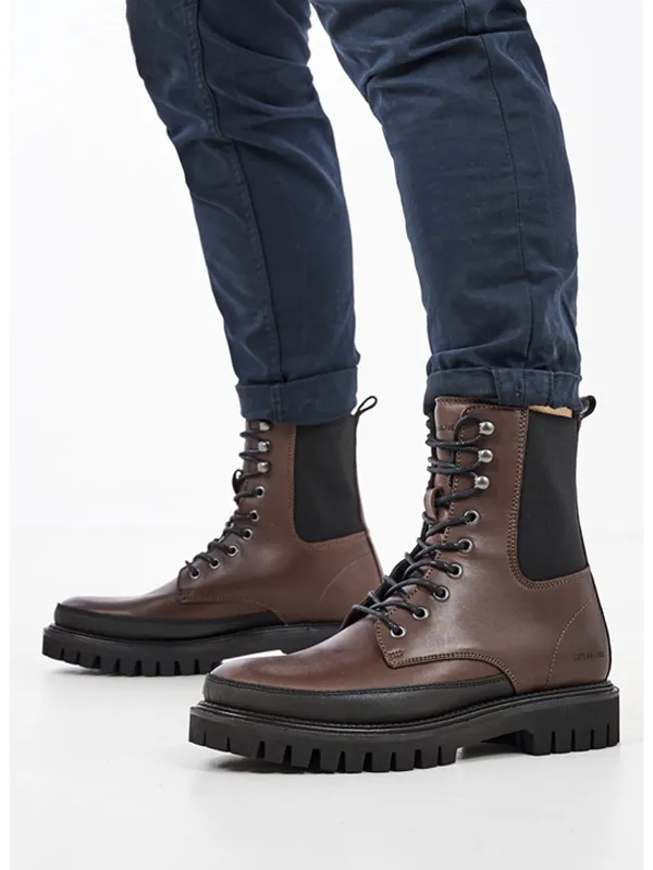 Premium Casual Chunky Lth Boot