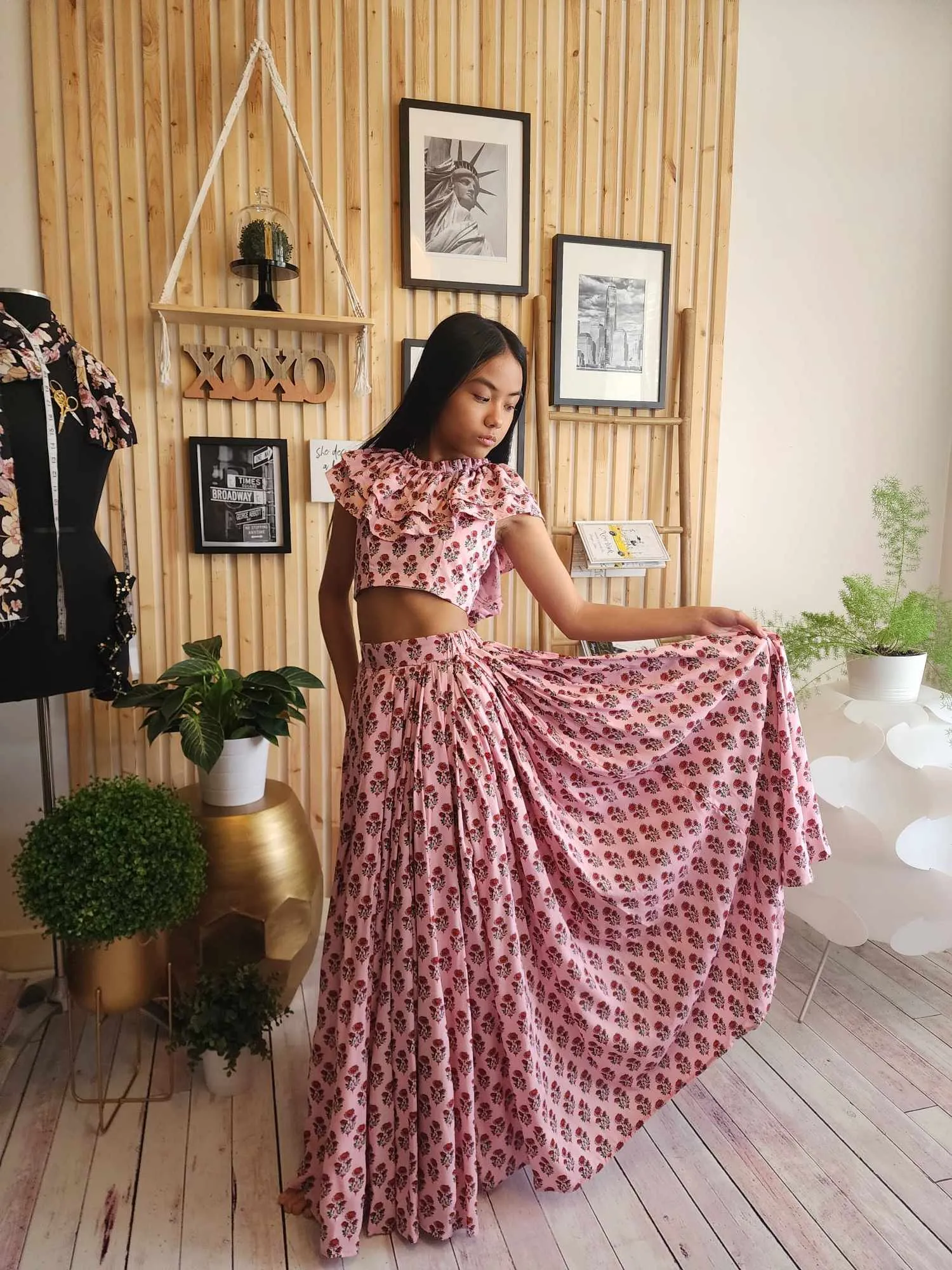 Queens Skirt & Top