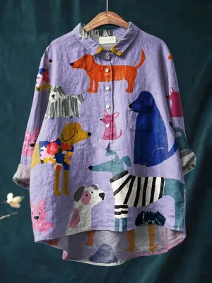 QUIMMY - Dog Art Shirt