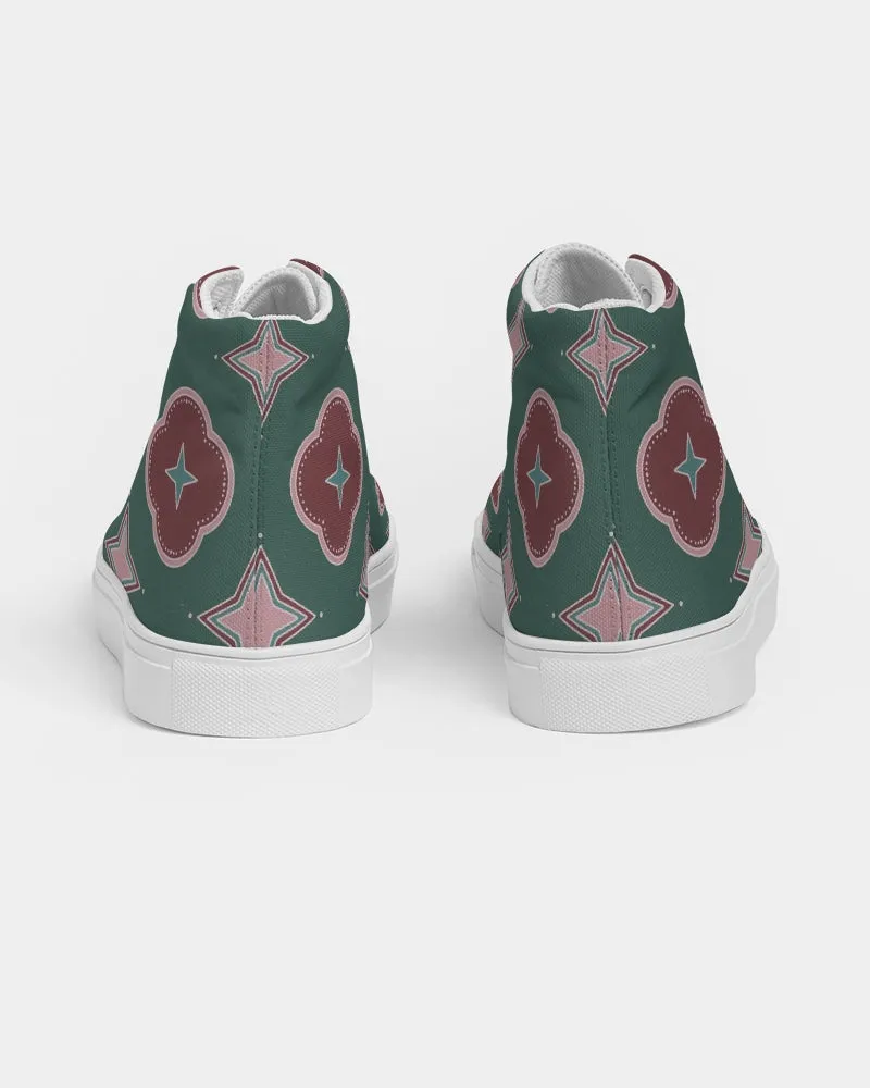 Retro Men's Hightop Canvas Shoe