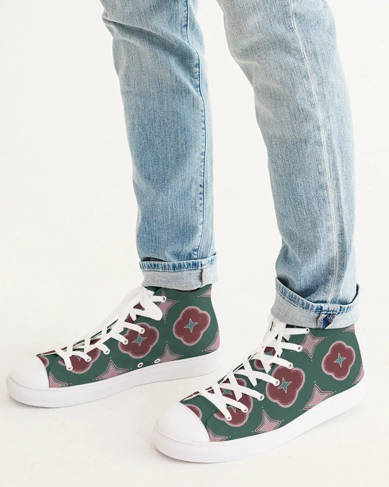 Retro Men's Hightop Canvas Shoe