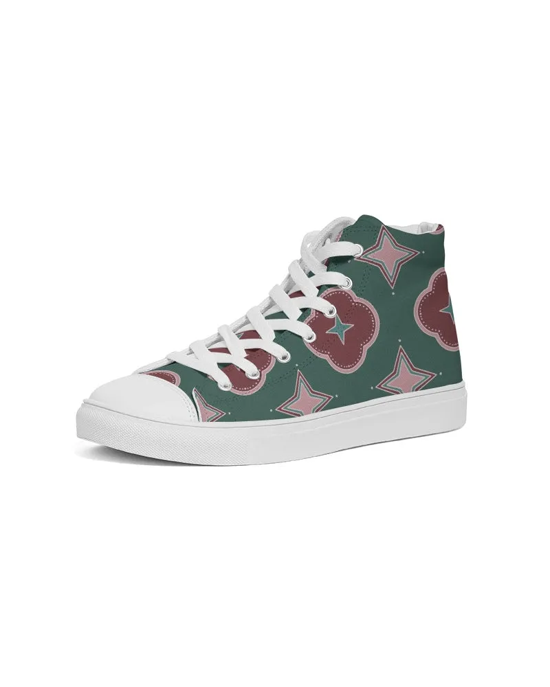 Retro Men's Hightop Canvas Shoe