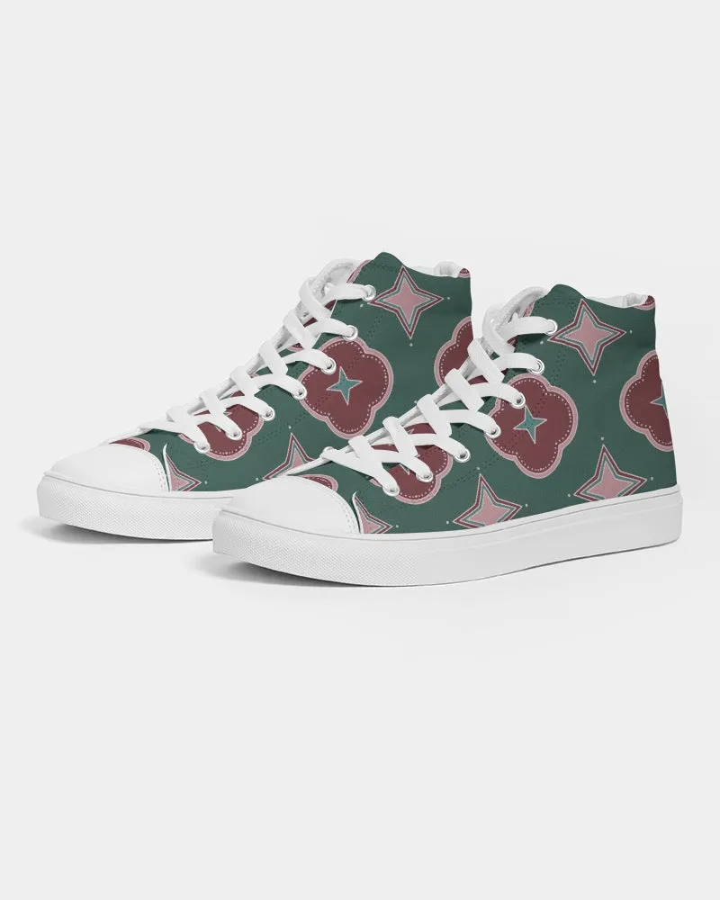Retro Men's Hightop Canvas Shoe