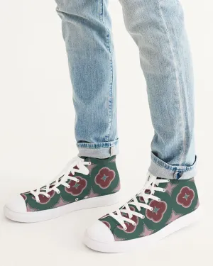 Retro Men's Hightop Canvas Shoe
