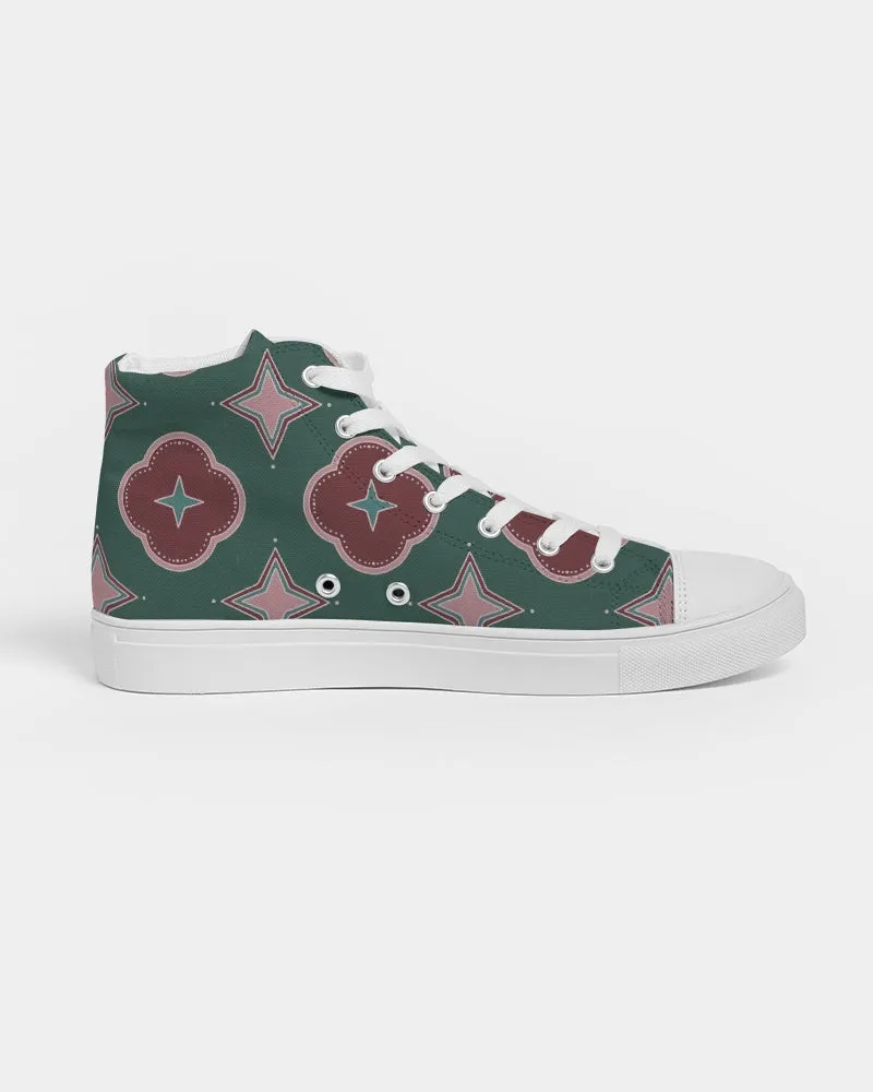 Retro Men's Hightop Canvas Shoe