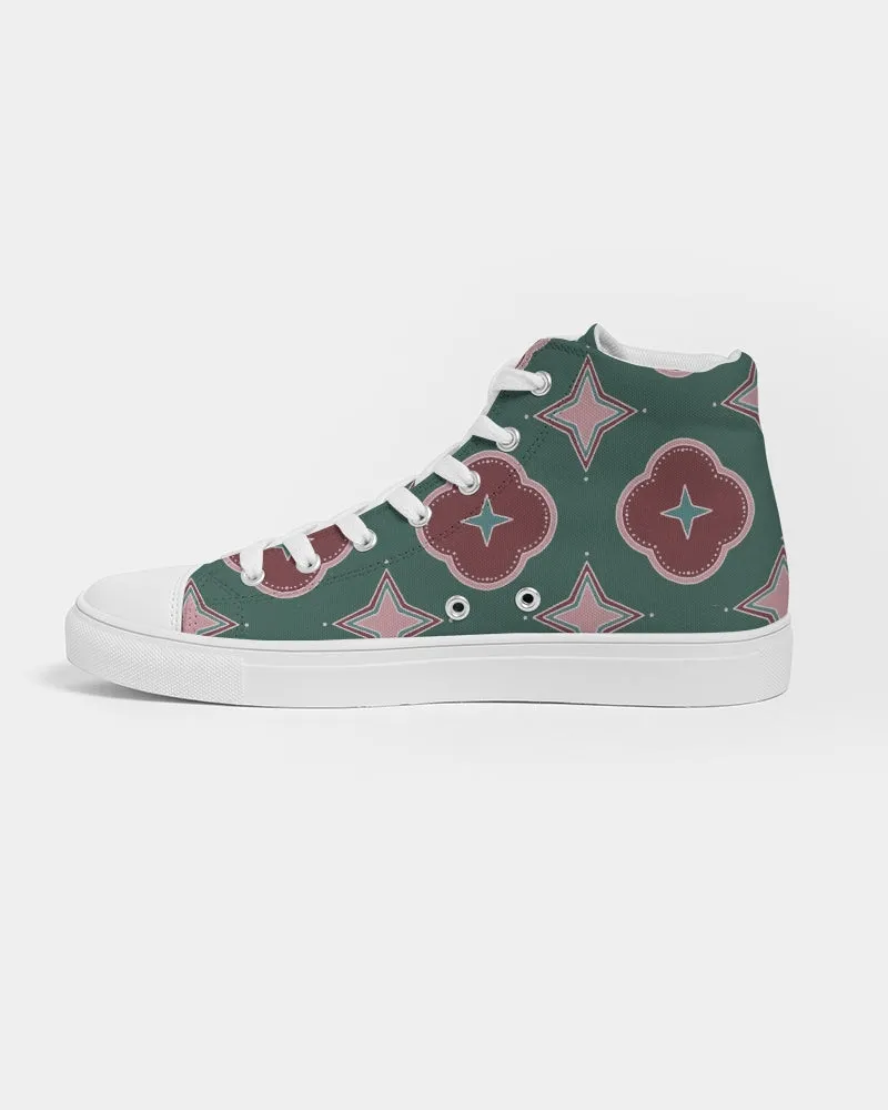 Retro Men's Hightop Canvas Shoe