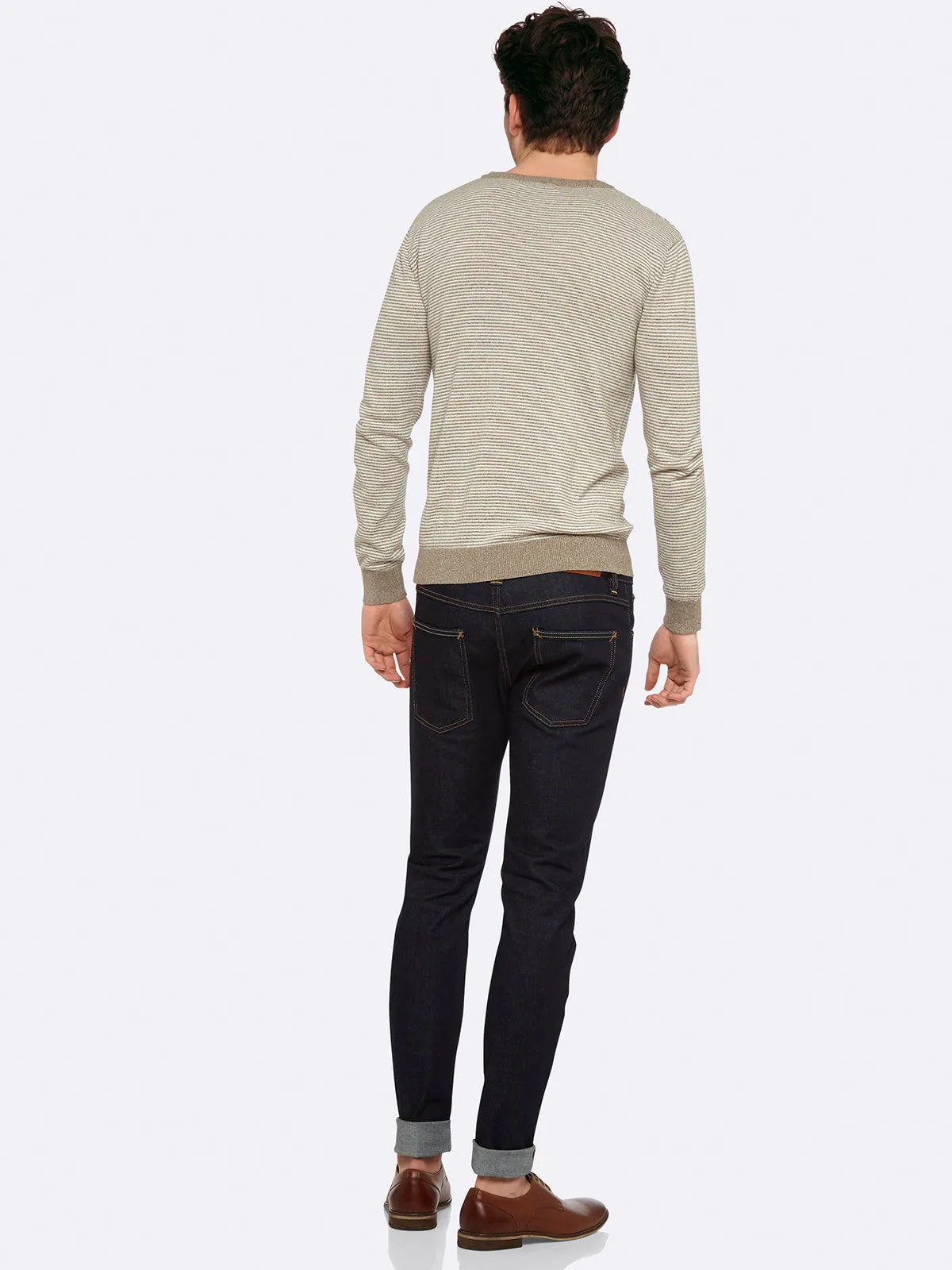 Robbie Striped Knit Pullover