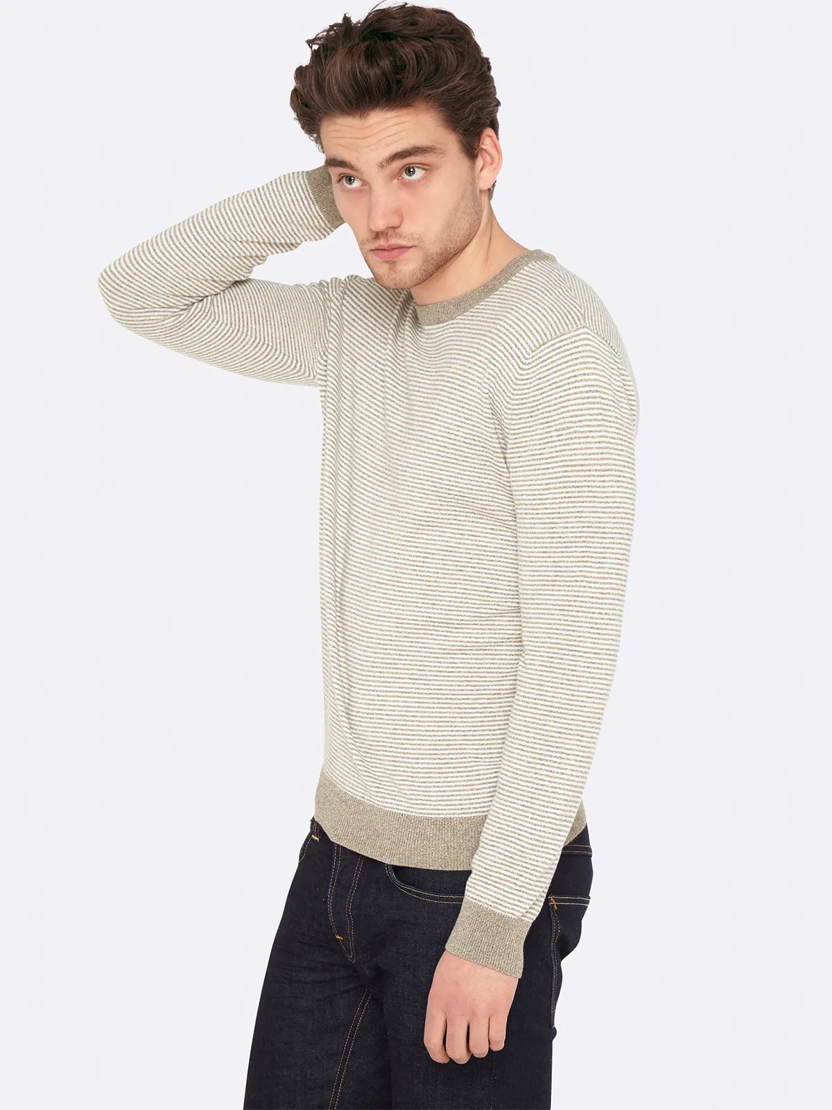 Robbie Striped Knit Pullover