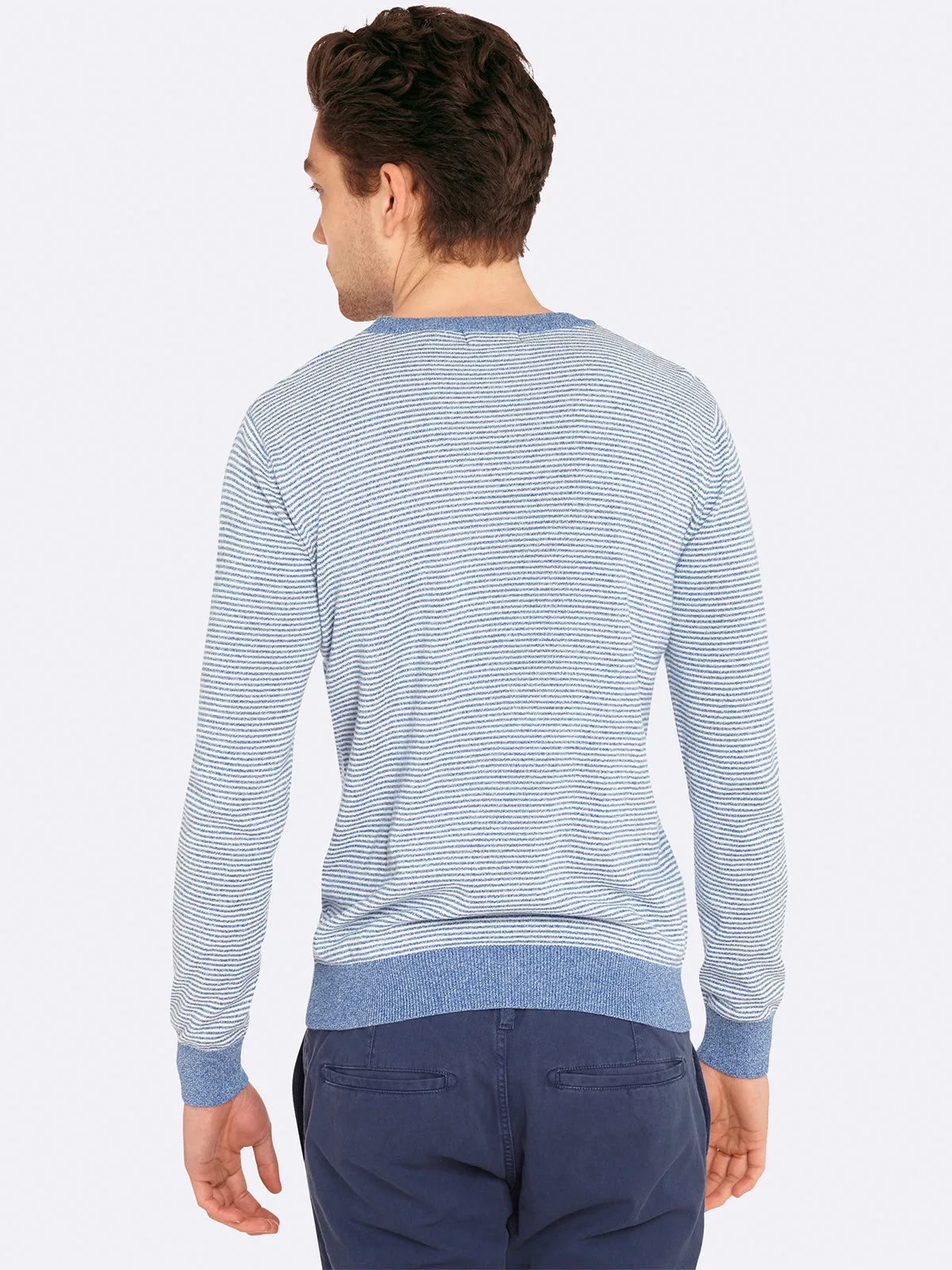 Robbie Striped Knit Pullover
