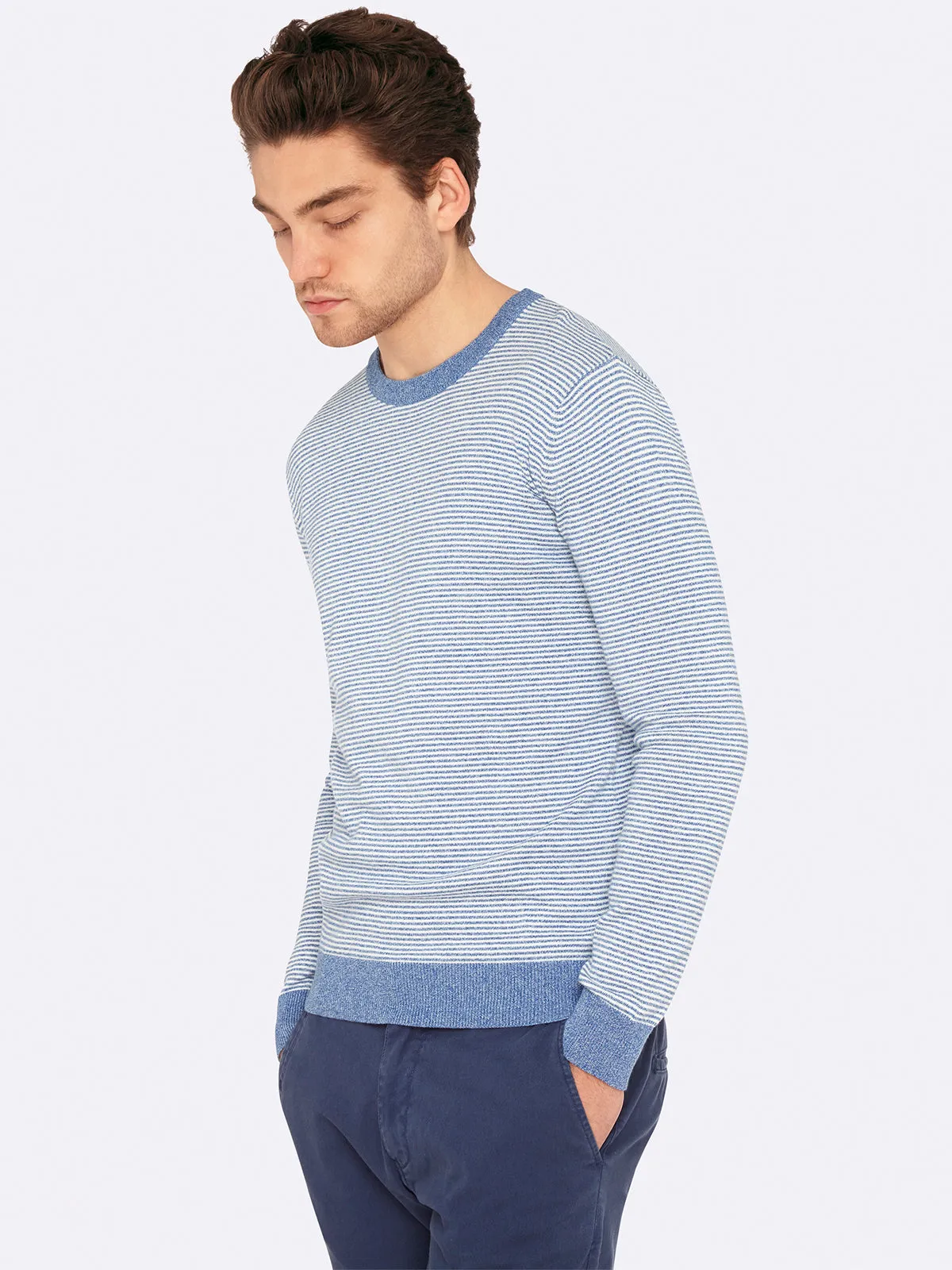 Robbie Striped Knit Pullover