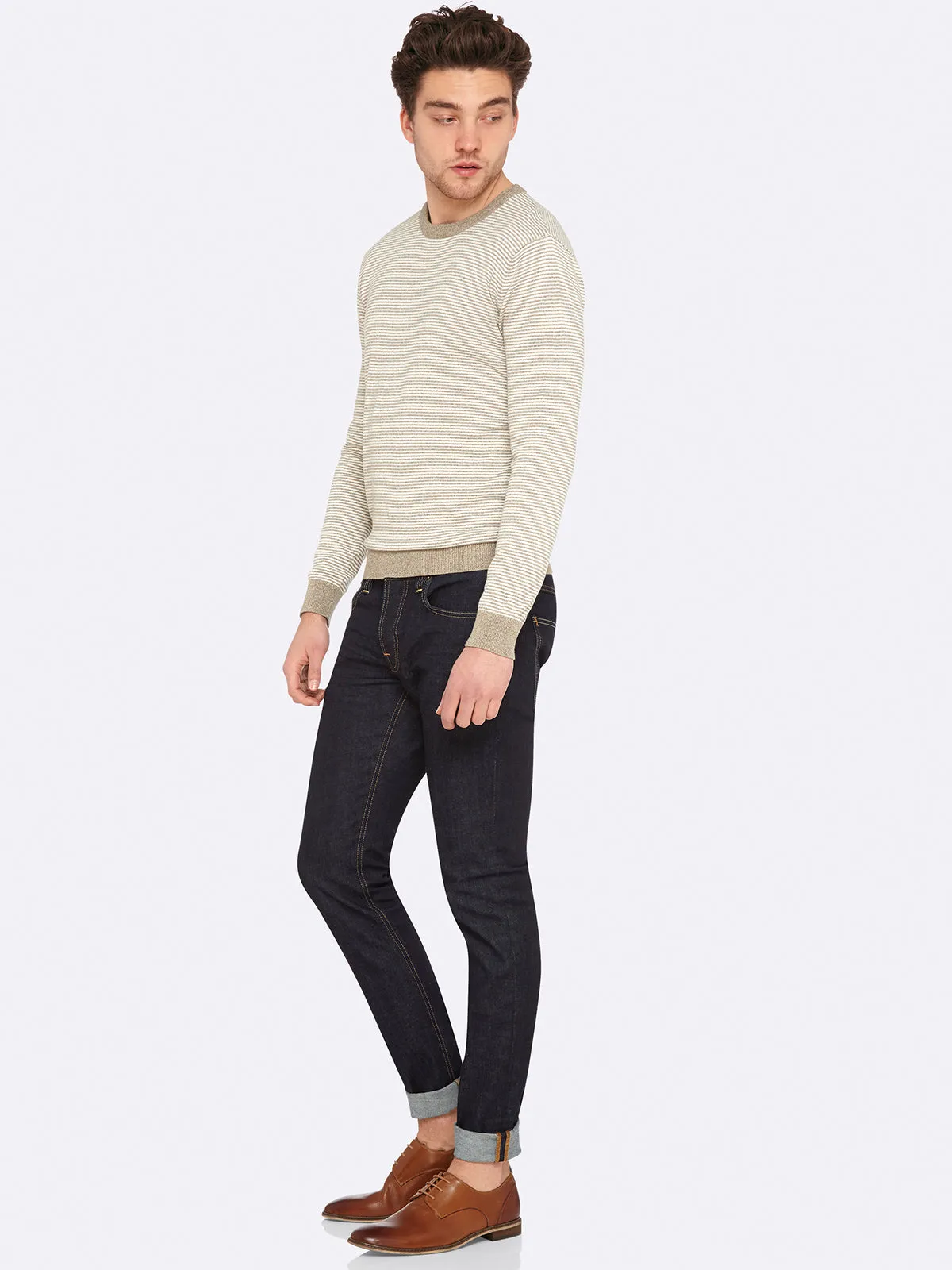 Robbie Striped Knit Pullover