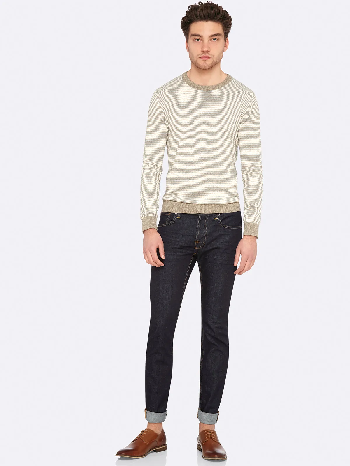 Robbie Striped Knit Pullover