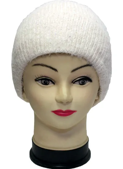 Sparkly Fleece-Lined Knit Beanie - HT2103