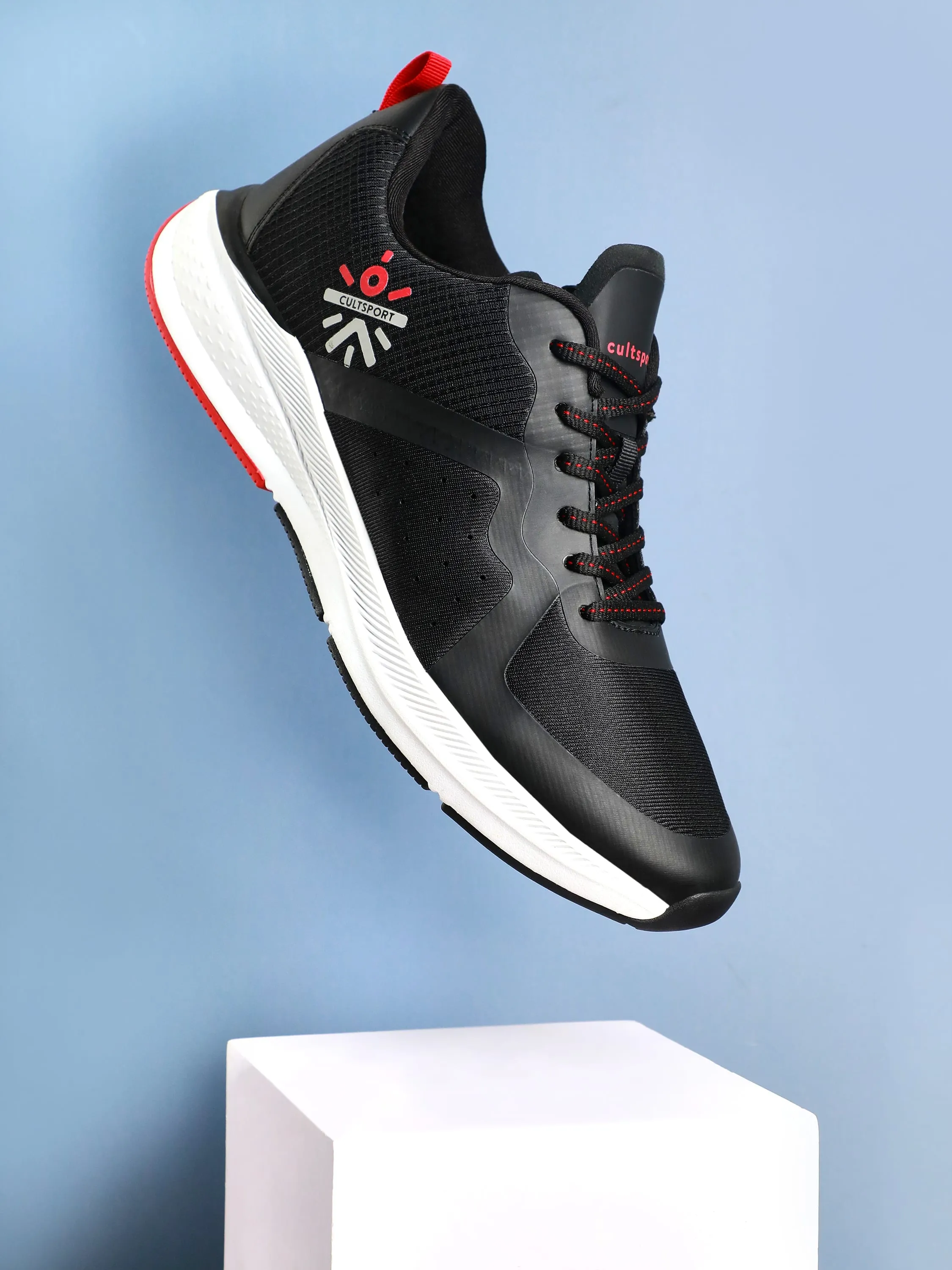 Speedster Men Running Shoes - Black