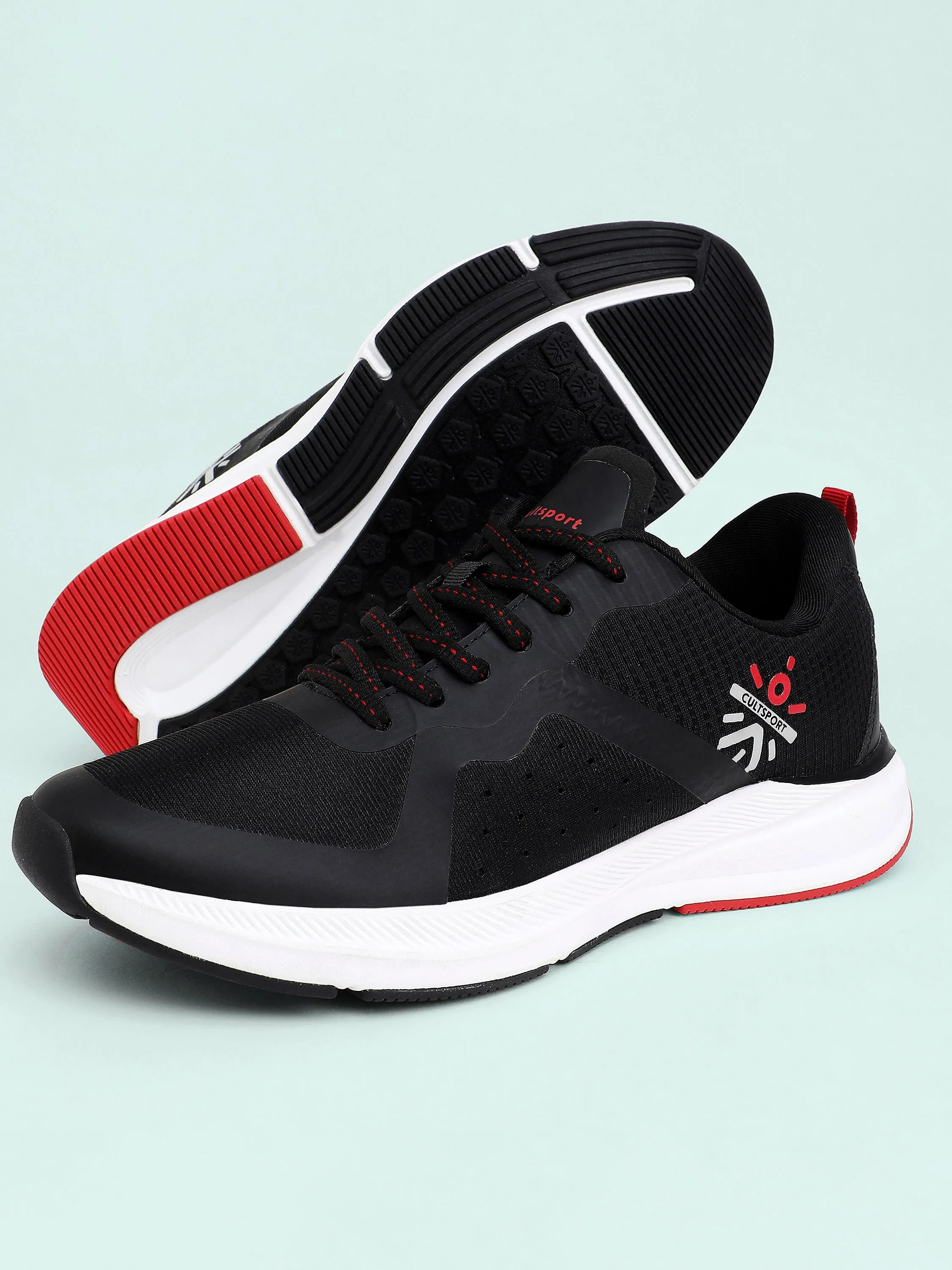Speedster Men Running Shoes - Black