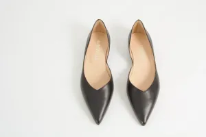 Tabitha Black Ballerina Shoes