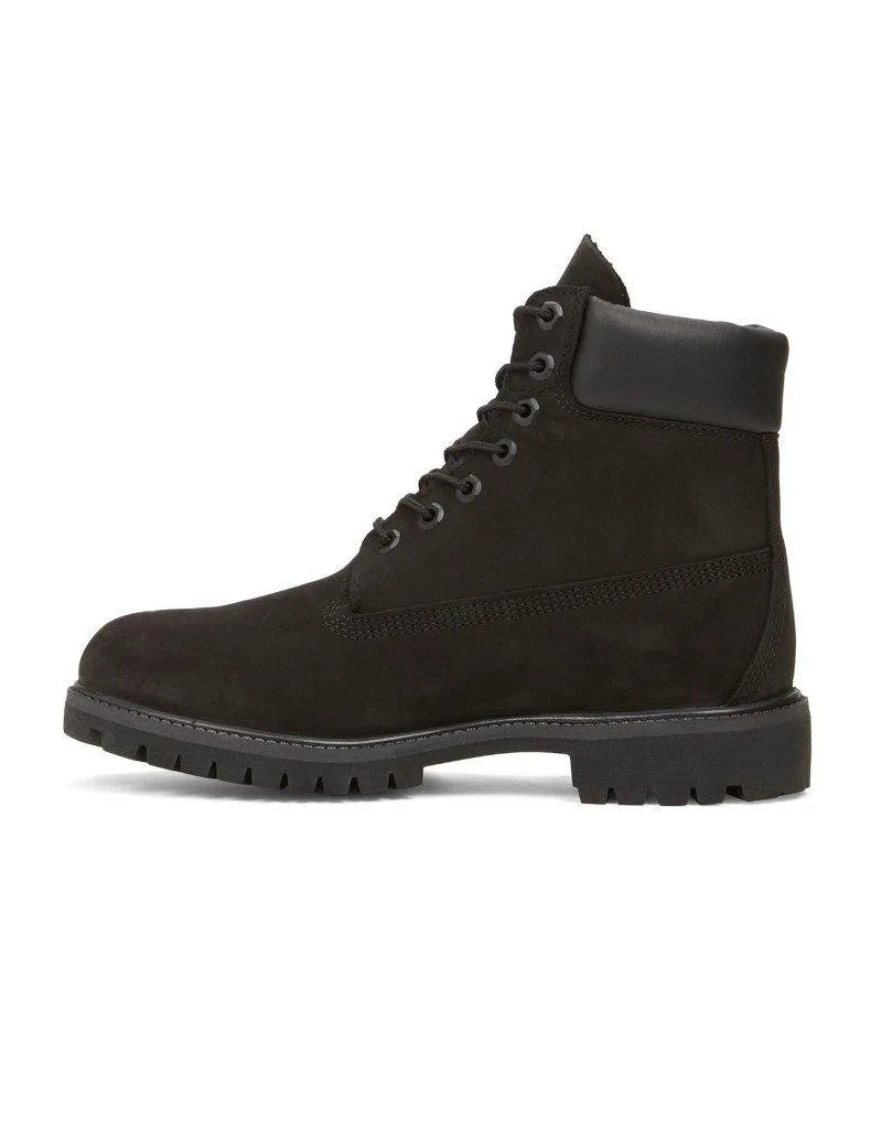 Timberland Men's Premium 6" Black Nubuck (TB010073001)