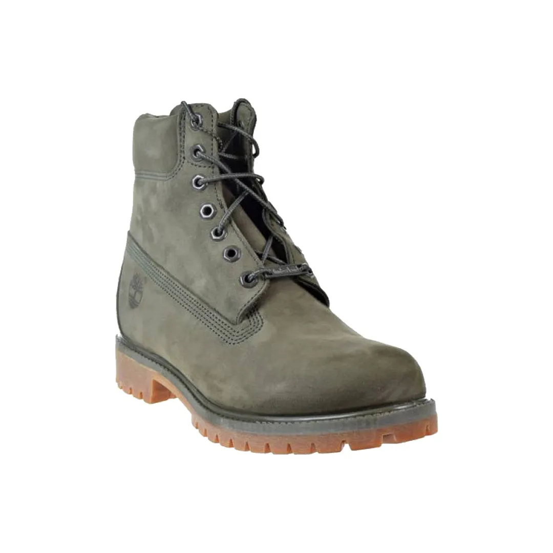 Timberland PREMIUM 6 IN WATERPROOF BOOT Men’s - DARK GREEN NUBUCK