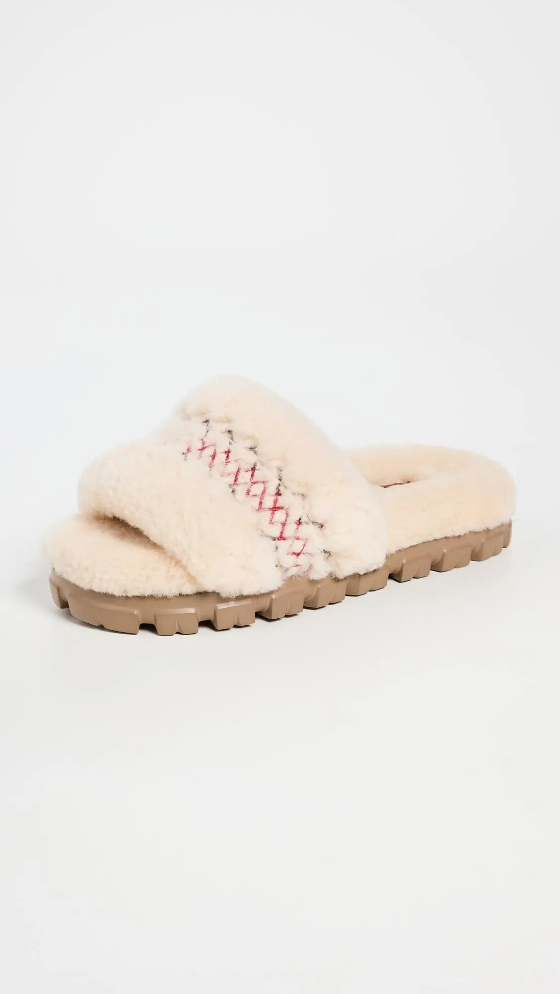 UGG Women's Cozetta Ugg Braid Slipper, Natural
