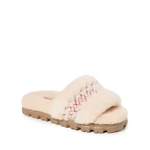 UGG Women's Cozetta Ugg Braid Slipper, Natural
