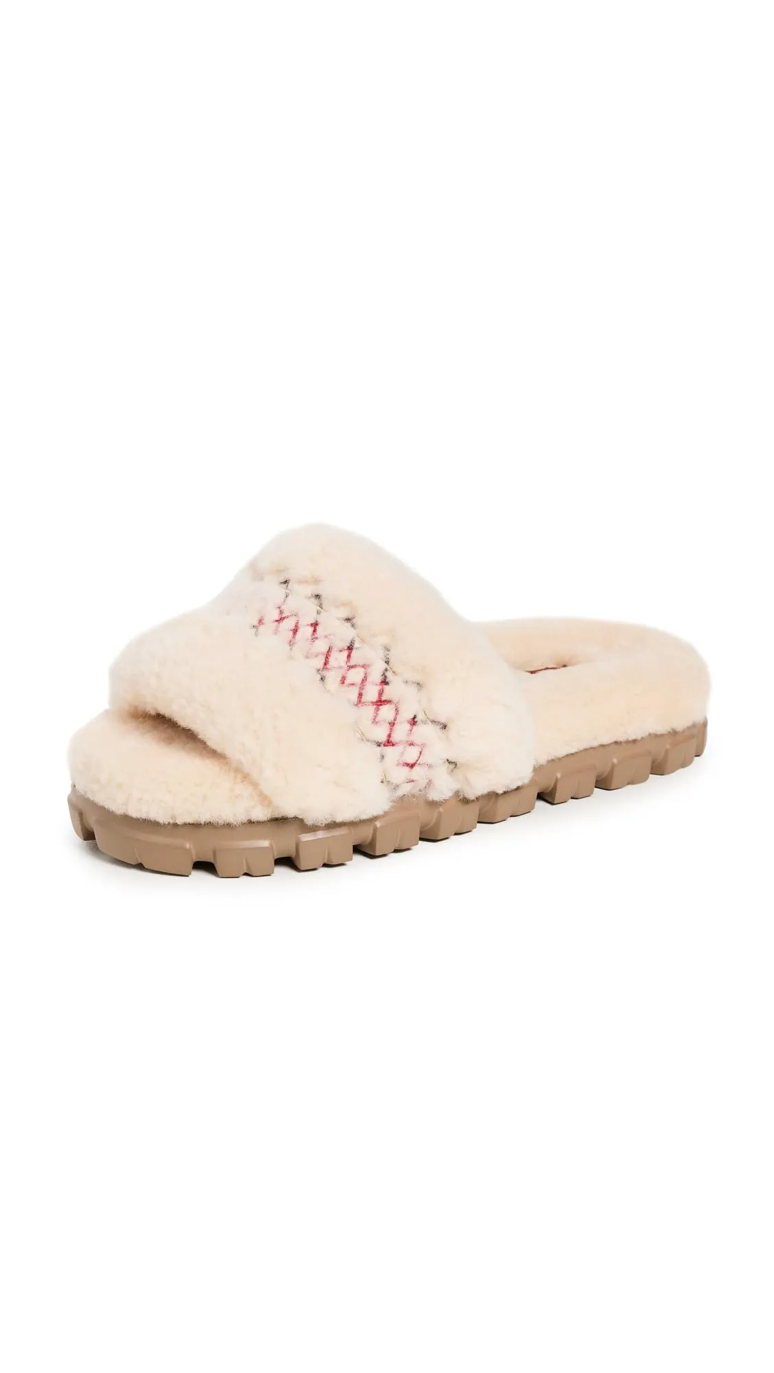 UGG Women's Cozetta Ugg Braid Slipper, Natural