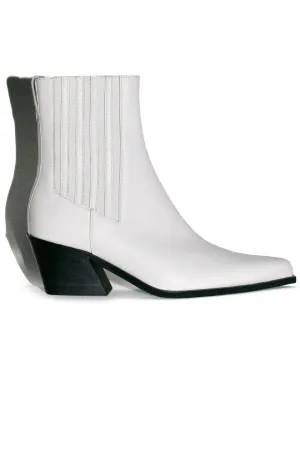 White Hillary Western Boot