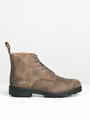 WOMENS BLUNDSTONE ORIG LTHR LINED LACE UP - BRN